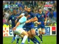 Contepomi stops Chabal France 12 Argentina 17 pumas tackle Contepomi stops Chabal France 12 Argentina 17 pumas tackle