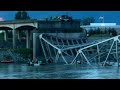 Il ponte crollato nello Stato di Washington
