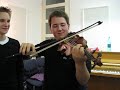 BJO: Geige mit Bassbogen