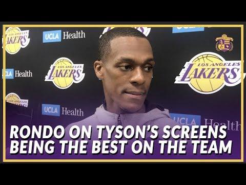 Video: Lakers Interview: Rondo On Integrating Tyson Chandler On Offense and Returning to Sacramento