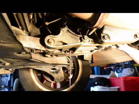 how to drain transmission fluid ford escape