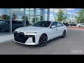 Used 2025 Mineral White Metallic BMW xDrive60 video 1