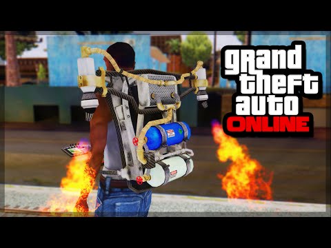 GTA 5 Online - JETPACK MOD (GTA 5 Mods)