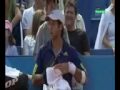 2010-05-23 | Verdasco insulta a los franceses 2 dias antes de rolland garros ~> , se supone por las imgenes, a su rival Richard Gasquet, que irrit al madrileo con su juego de bolas altas. ... verdasco gasquet tennis espana ... ()
