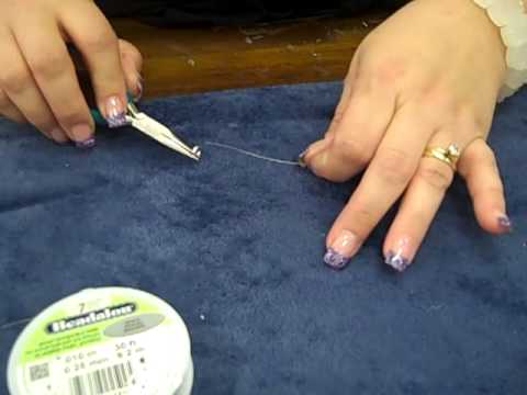 how to fasten crimp beads