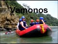 Rafting on the quijos river