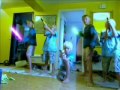 Clones with lightsabers and pistols