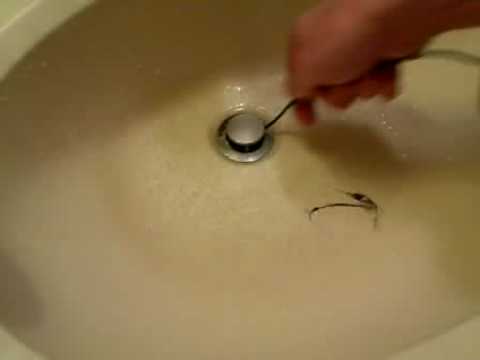 how to unclog a twist drain