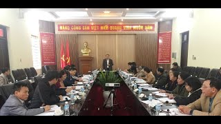 Thường trực Thành ủy làm việc với Đảng bộ phường Nam Khê