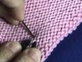 Weaving in Ends on Stockinette Stitch