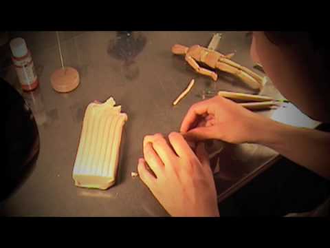 claymation - http://clayalchemist.com Clips from me making the torso of my clay figure. Using Super Sculpey, I cooked that clay up to make a hard torso and awesome lookin...