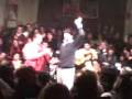 Manuel Lombo cantando en la pe&ntilde;a Tio Jose de Paula, En Jerez