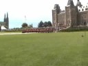 the central band of the canadian armed forces at parliament hill ottawa. fortissimo 2008 with the raf queen's colour squadron, and the ceremonial guard