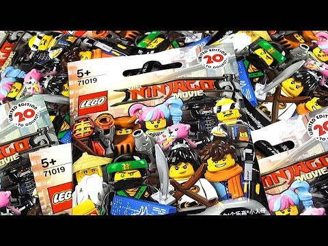 The LEGO Ninjago Movie minifigures ЛЕГО Ниндзяго Фильм Обзор