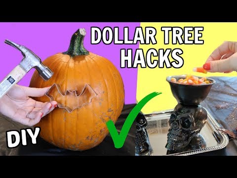 Halloween DIY Hacks From The Dollar Tree