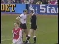 Stuart Pearce Yellow Card v Arsenal FA Cup QF \ Stuart Pearce Yellow Card v Arsenal FA Cup QF \