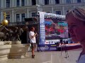 Ismét közel volt a szétrobbanáshoz a Klauzál tér!Lelkesen szurkoltunk Vajda Attilának, a Herbalife cég szponzoráltjának, aki a termékek rendszeres fogyasztója.