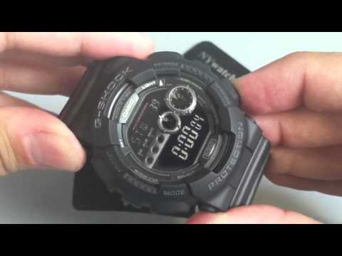 how to get rid of military time on g shock