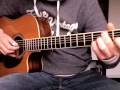 Acoustic guitar lesson : Fingerstyle patterns 1 (+tablature)