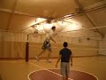 Volleyball action