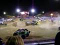 Five Grave Diggers at World Finals 2007