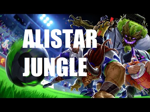 League of Legends - Alistar Jungle - Full Game With Friends