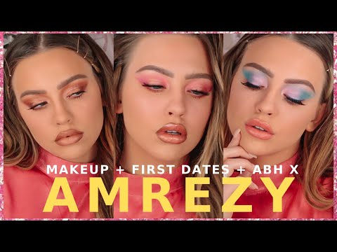 DATE READY W/ THE AMREZY X ABH PALETTE | 3 LOOKS 1 PALETTE