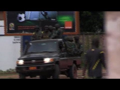 central africa - Central African strongman Michel Djotodia dissolves the country's institutions and declares transitional rule a day after a bloody coup that forced the presi...
