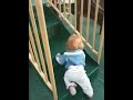 Ally at the playground at 14 months old