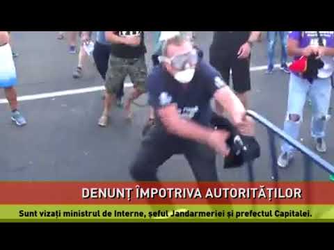 Platforma România 100 și organizațiile civice, denunț privind autoritățile care au gestionat intervențiile jandarmilor la protestul de vineri