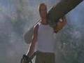Schwarzenegger as John Matrix in Commando (1985)