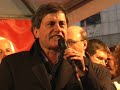 Alleanza nazionale: Alemanno, La Russa e Ronchi a Milano Alleanza nazionale: Alemanno, La Russa e Ronchi a Milano
