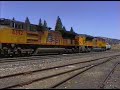 Portola Action - SD70ACe Highball