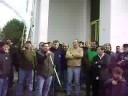 Gral Rodriguez Protesta de empleados municipales