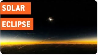 Total Solar Eclipse From An Airplane | Nature Time Lapse