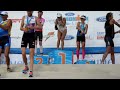 Pro-Triathlete Yvonne van Vlerken - Yvonne wins Ironman Cozumel ´09 - Post-race-flower-ceremony