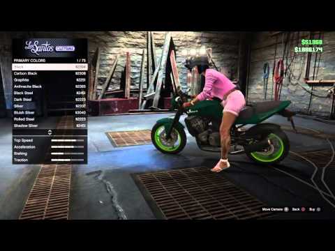 how to paint rims in gta v