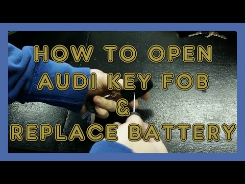 how to open audi key