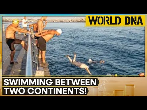 La tradizione unica di Istanbul: nuotare attraverso il Bosforo per il rilassamento | DNA mondiale | Wion La tradizione unica di Istanbul: nuotare attraverso il Bosforo per il rilassamento | DNA mondiale | Wion