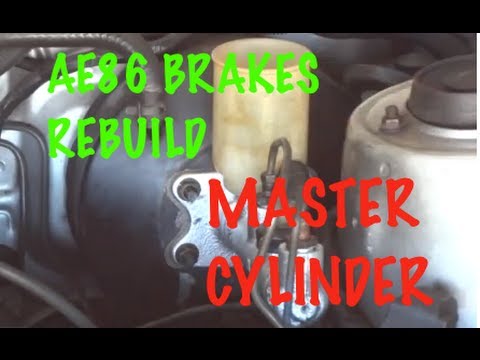 how to rebuild master cylinder