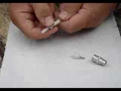 how to fit hq coax plug