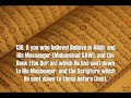 Surah 4 An-Nisa(The Women) Verses 125-147 Surah 4 An-Nisa(The Women) Verses 125-147