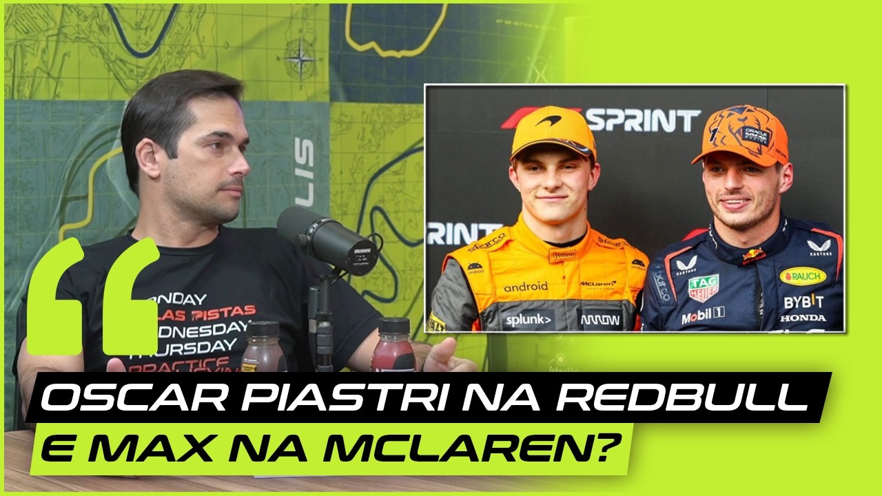 Piastri na Red Bull e Verstappen na McLaren: faria sentido? #F1 #Cortes #PelasPistasPodcast