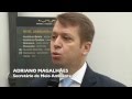 VÍDEO: Qualidade da água das bacias mineiras melhorou em 2012, afirma o secretário de Meio Ambiente