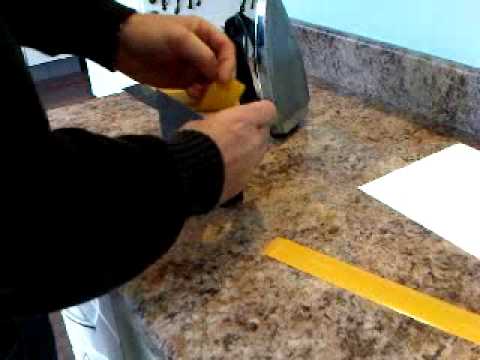 how to fasten formica countertop