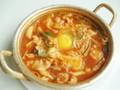 Sujebi (hand-torn noodle soup)