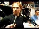 Brian Campbell and Carey Price post game interviews