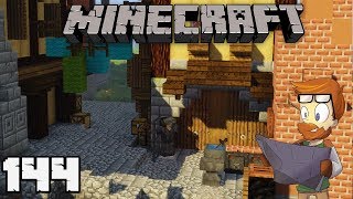 Building with fWhip : MEDIEVAL CITY BLACKSMITH #144 MINECRAFT 1.13 Let's Play Single Player Survival