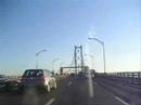 Crossing the Bridge from Lisbon