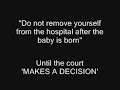What a CORPORATE GOVERNMENT BABY THIEF sounds like